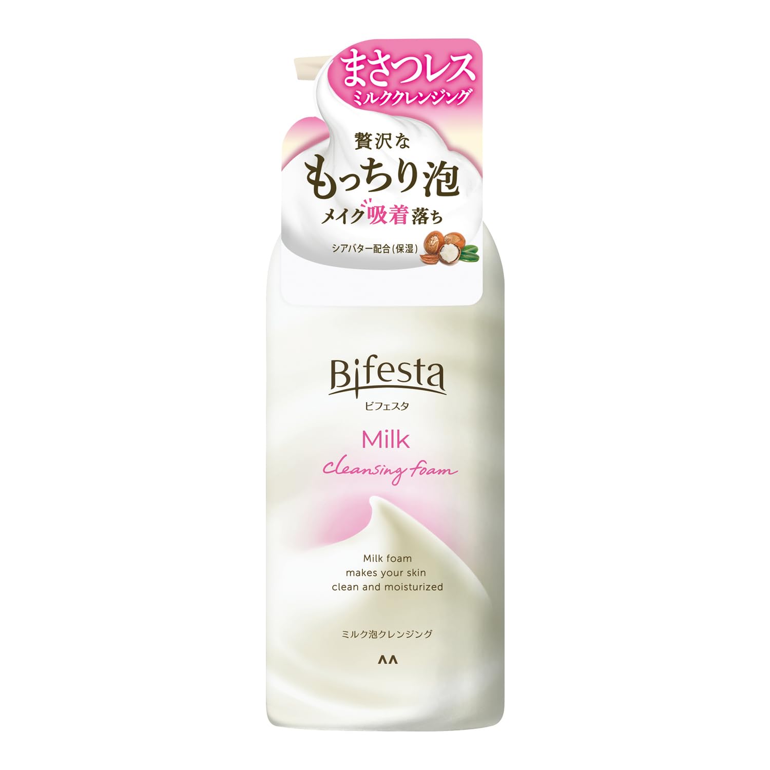 【まとめ買い】ビフェスタ　もっちりミルク泡クレンジング 容量230G×24点セット マンダム メイク落とし・クレンジング