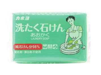 【まとめ買い】洗たく石けん　あおかく　１５０ｇ 容量150G×24点セット カネヨ石鹸 衣料用洗剤