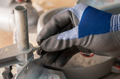 【まとめ買い】＃２６４　マイクログリップ　ウレタンネイビー　Ｓ 容量1クミ×10点セット ショーワ 手袋