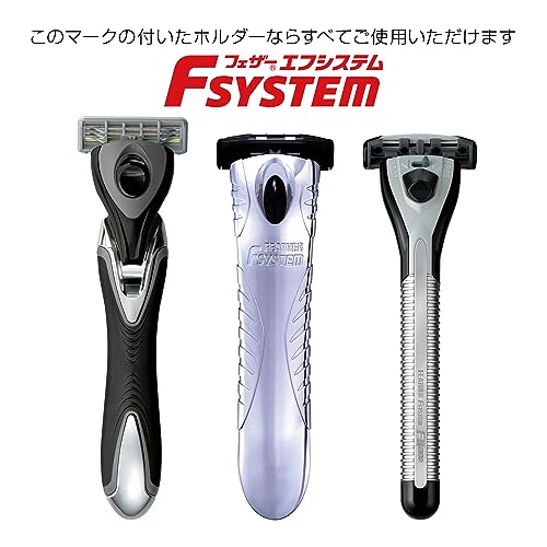 【まとめ買い】サムライエッジ替刃４コ入り 容量4コ×12点セット フェザー安全剃刃 男性用カミソリ