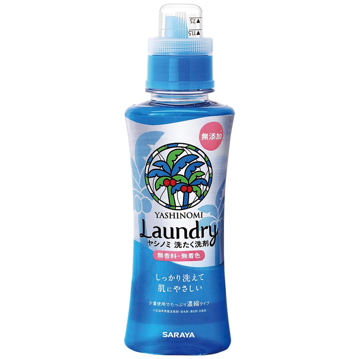 【まとめ買い】ヤシノミ洗たく洗剤　濃縮タイプ　５２０ｍＬ 容量520ML×16点セット サラヤ 衣料用洗剤・自然派