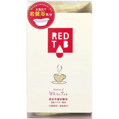 【まとめ買い】遠赤外線炭酸浴　ホワイトティー　５０ｇ×６錠 容量6錠×24点セット ヘルス 入浴剤