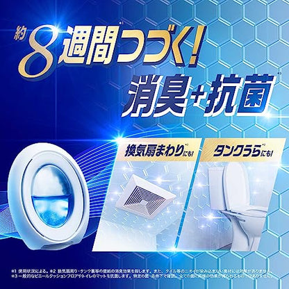 【まとめ買い】ファブリーズＷ消臭　トイレ用消臭剤＋抗菌　フルーティー・クラシック・ブーケ２個パック