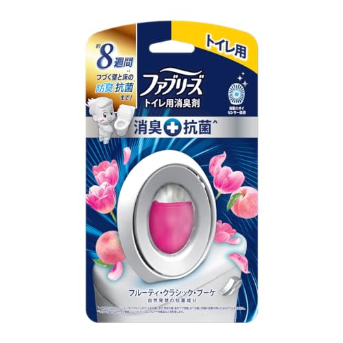 【まとめ買い】ファブリーズＷ消臭　トイレ用消臭剤＋抗菌　フルーティー・クラシック・ブーケ容量6ML×24点セット芳香剤・トイレ用