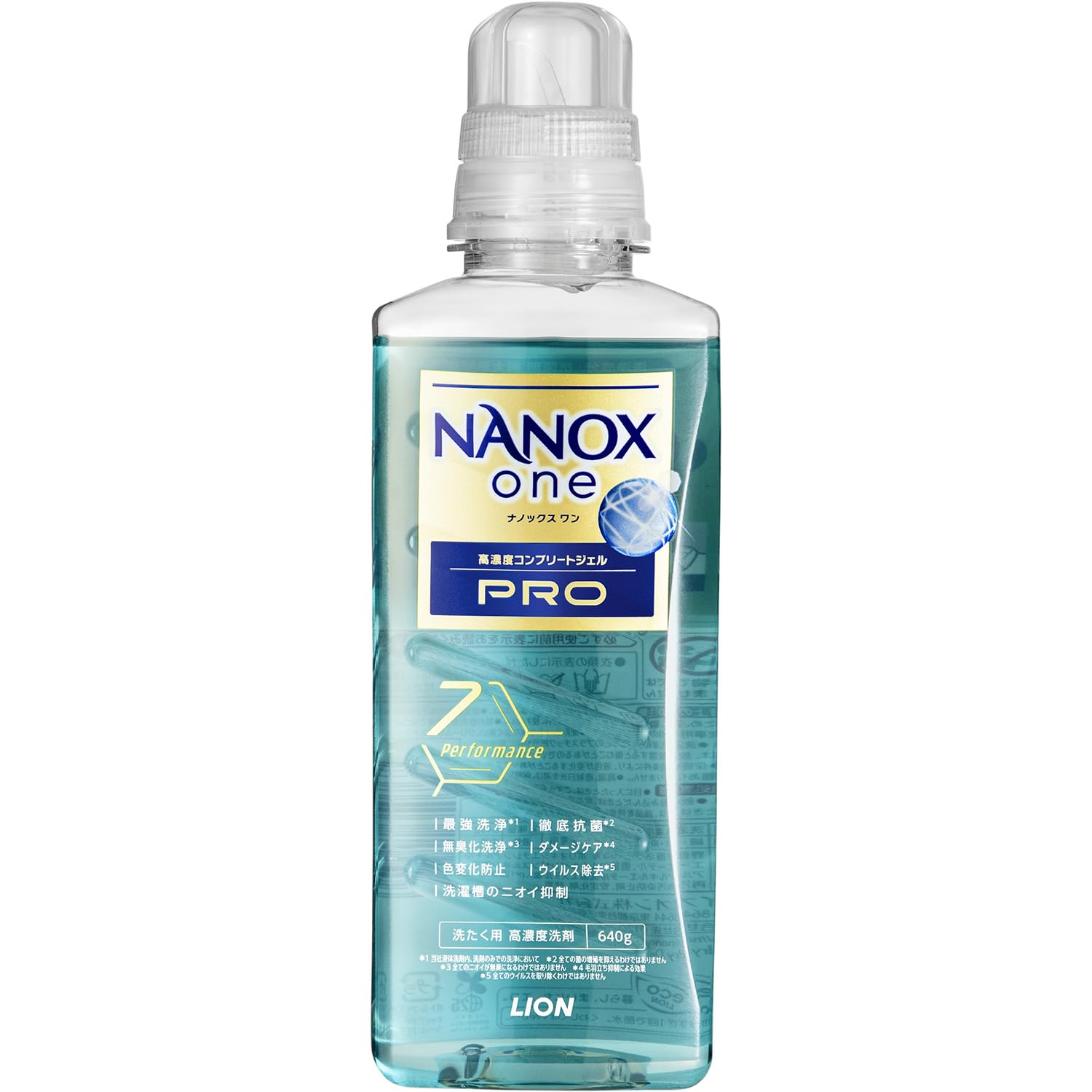 【まとめ買い】ＮＡＮＯＸ　ｏｎｅ　ＰＲＯ　本体大　６４０ｇ 容量640G×12点セット ライオン 衣料用洗剤