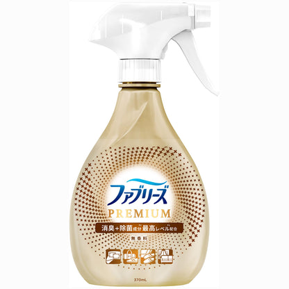 【まとめ買い】ファブリーズＷ除菌＋消臭　プレミアム　無香料　本体 容量370ML×12点セット Ｐ＆Ｇ 芳香剤・部屋用