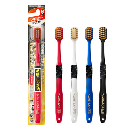 【まとめ買い】Ｂ－３６０８Ｈ　プレミアムケア強力磨き・レギュラー　かため 容量1ホン×12点セット エビス 歯ブラシ