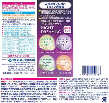【まとめ買い】ＨＥＲＳバスラボ　Ｗ保湿　ＮＩＧＨＴ　ＤＲＥＡＭＩＮＧ　１２錠入 容量12ジ×16点セット 白元アース 入浴剤