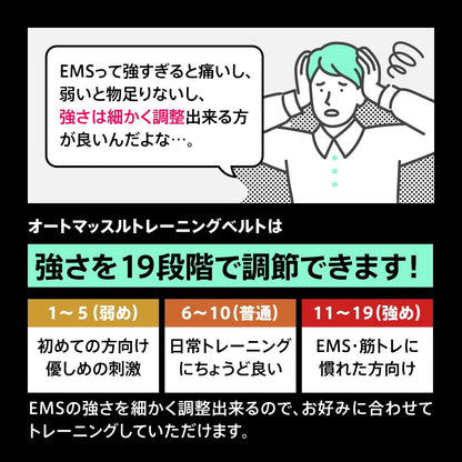 【まとめ買い】ＥＭＳマッスルベルト 容量1コ×18点セット 富士 衛生用品