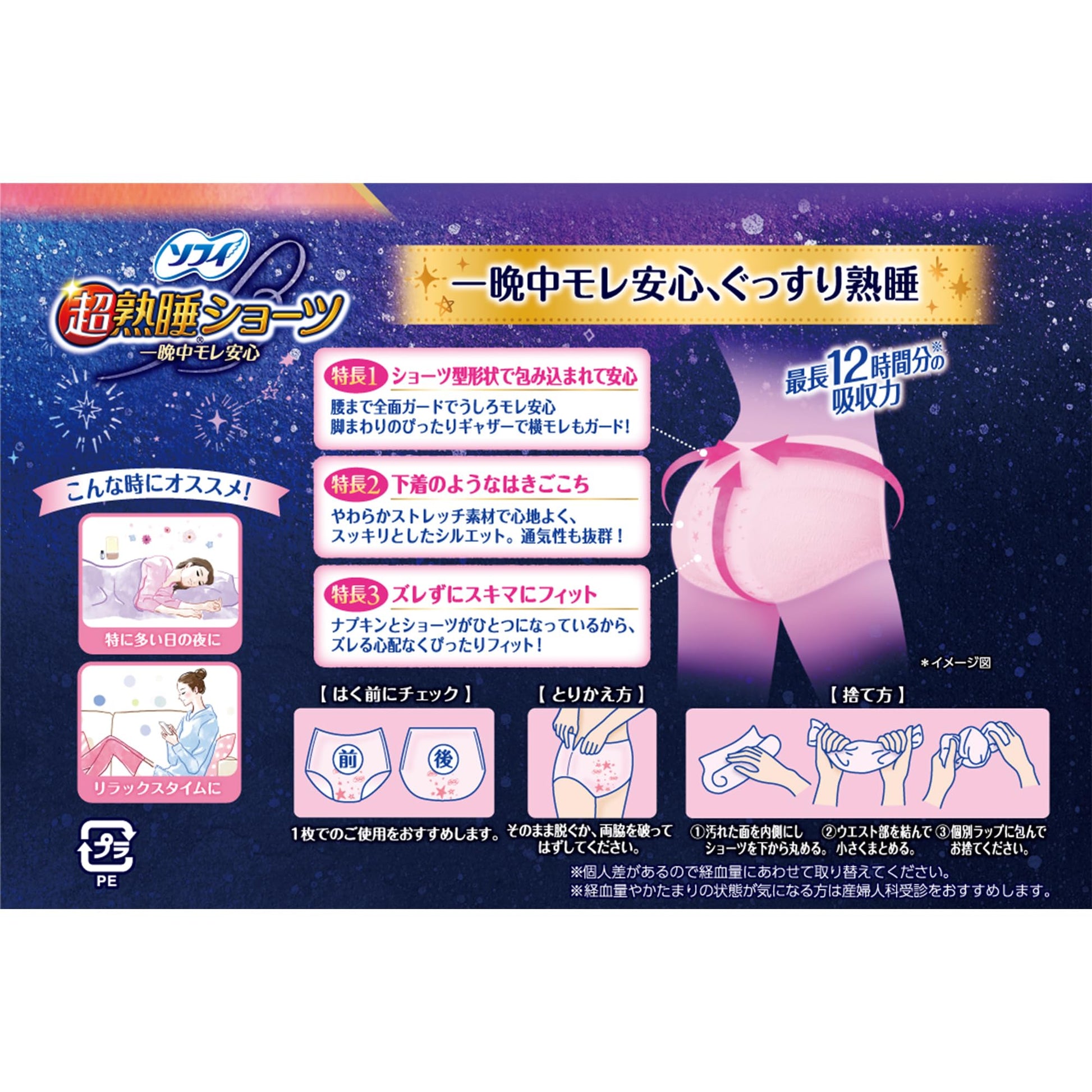 【まとめ買い】ソフィ超熟睡ショーツ　ＸＬ　７枚 容量7ﾏｲ×16点セット ユニ・チャーム（ユニチャーム） 生理用品