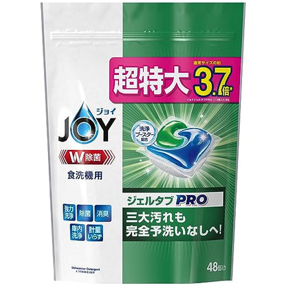 【まとめ買い】ジョイジェルタブ４８Ｐ 容量645G×4点セット Ｐ＆Ｇ 自動食器洗い洗剤