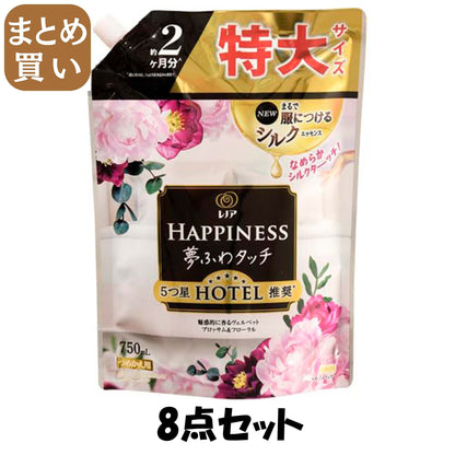 【まとめ買い】レノアハピネス夢ふわタッチ魅惑的に香るヴェルベットブロッサム＆フローラル詰替用特大サイズ