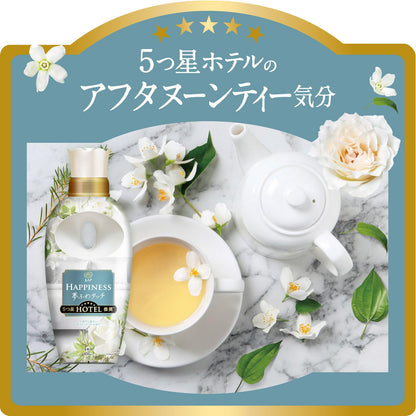 【まとめ買い】レノアハピネス夢ふわタッチ上品で心地よいホワイトティーの香り本体 容量450ML×12点セット Ｐ＆Ｇ