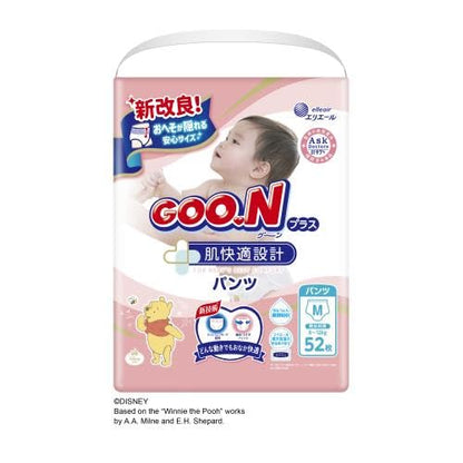 【まとめ買い】グーンプラス肌快適設計　Ｍサイズ　５２枚 容量52ﾏｲ×3点セット 大王製紙 オムツ