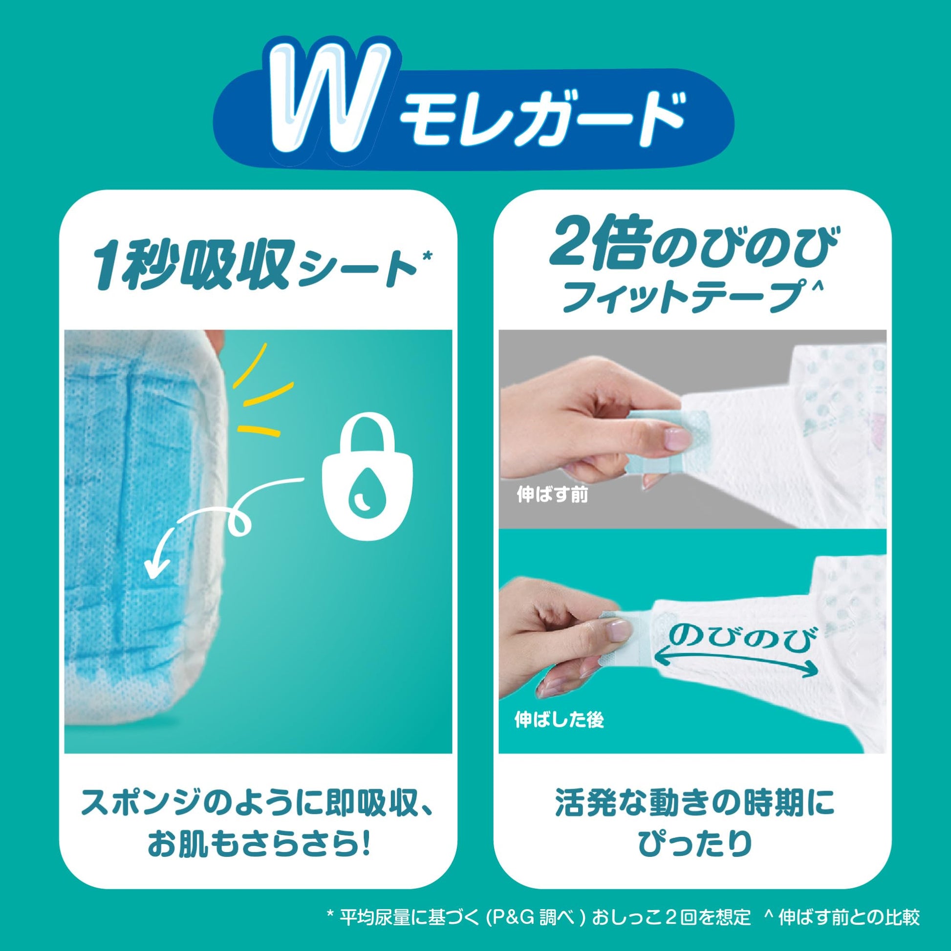 【まとめ買い】パンパース　さらさらケア　テープ　スーパ－ジャンボ　スーパ－ジャンボ 容量62ﾏｲ×4点セット Ｐ＆Ｇ オムツ