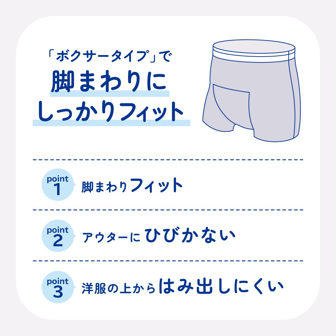 【まとめ買い】アテントうす型パンツ下着気分ボクサータイプＭ２０枚 容量20ﾏｲ×3点セット 大王製紙 大人用オムツ