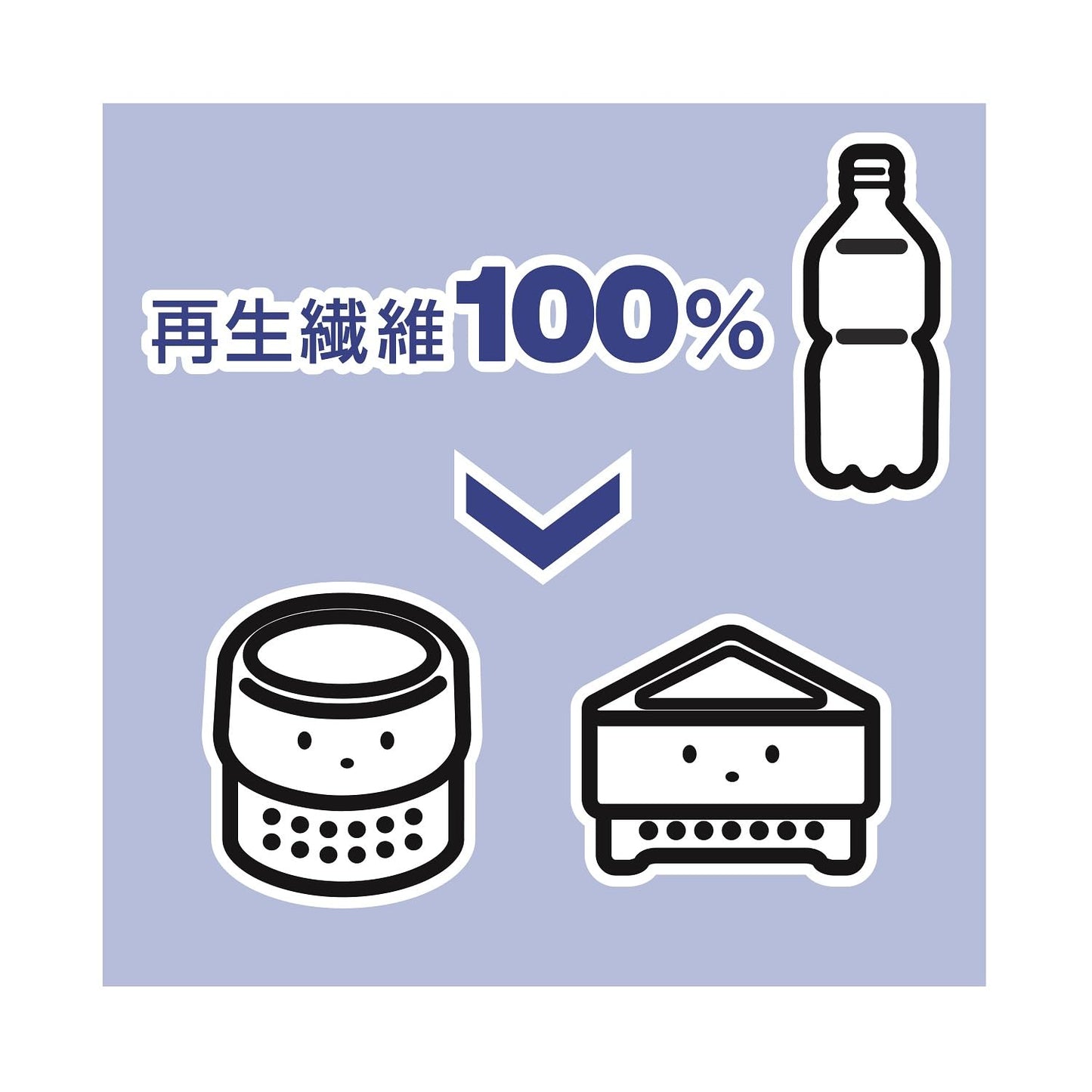【まとめ買い】水切りストッキング再生ＰＥＴ排水口・三角コーナー兼用１００枚入 容量100ﾏｲ×5点セット ボンスター 水切り袋