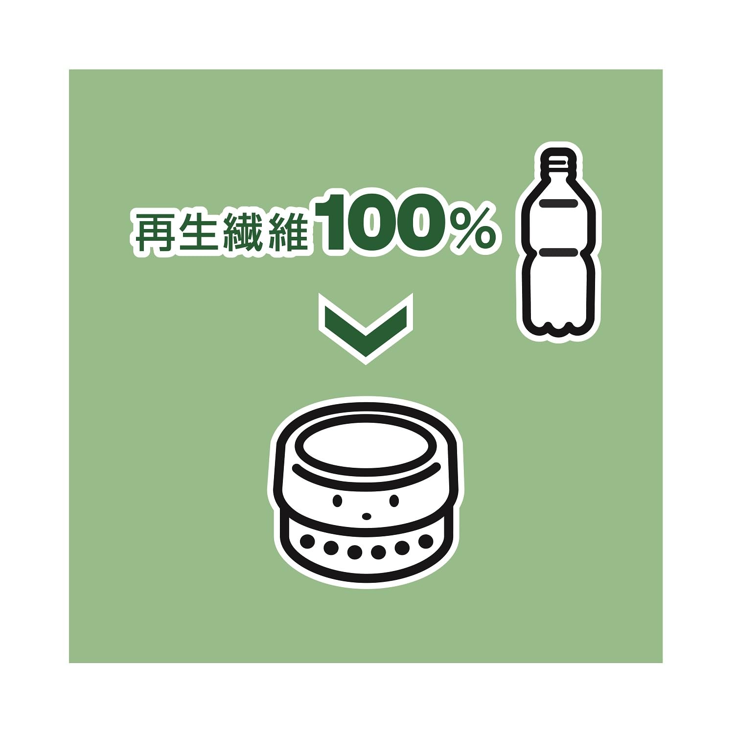 【まとめ買い】水切りストッキング再生ＰＥＴ浅型排水口用１００枚入 容量100ﾏｲ×5点セット ボンスター 水切り袋