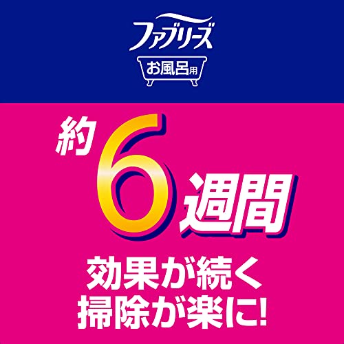 【まとめ買い】ファブリーズお風呂用防カビ剤　クリーンシャボンの香り　４個パック 容量7ML×6点セット Ｐ＆Ｇ