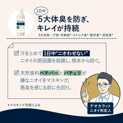 【まとめ買い】デオカラット　薬用デオドラント　スプレー 容量180G×6点セット コーセーコスメポート 制汗剤・デオドラント