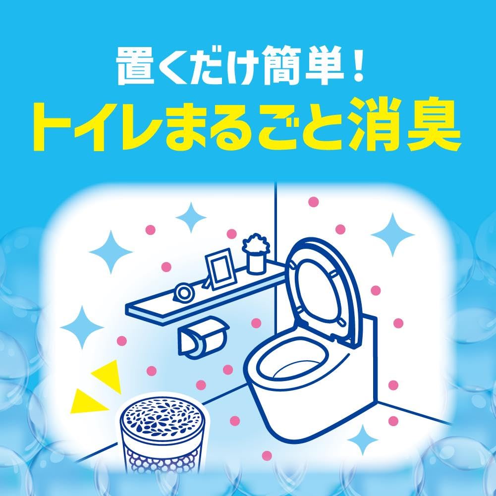 【まとめ買い】クリーンフロートイレ用消臭ビーズ６０日フローラルソープの香り 容量170G×24点セット芳香剤・トイレ用