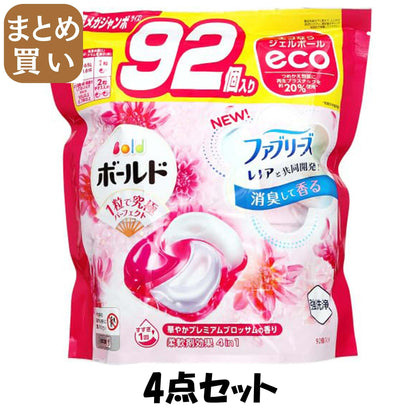 【まとめ買い】ボールドジェルボール４Ｄ華やかプレミアムブロッサムの香り　つめかえ超メガジャンボサイズ