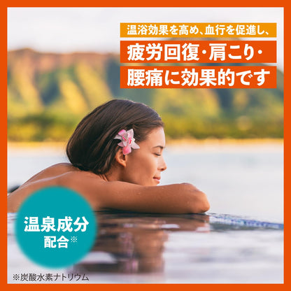 【まとめ買い】バスロマン　旅するハワイ 容量12ﾎｳ×12点セット アース製薬 入浴剤