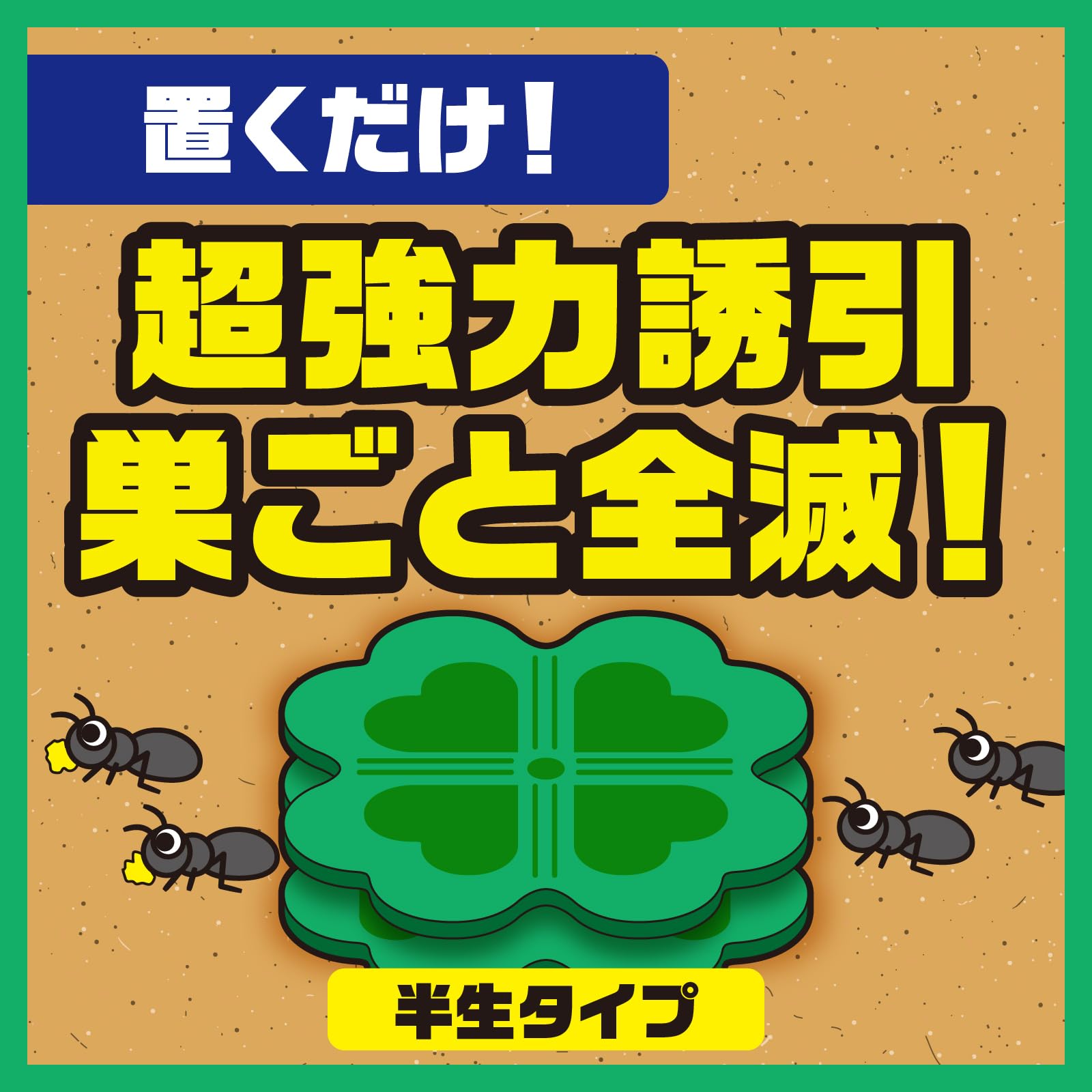 【まとめ買い】アリの巣コロリ　半生タイプ　６個入 容量6ｺ×12点セット アース製薬 殺虫剤・アリ