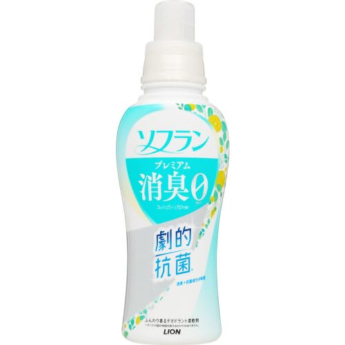 【まとめ買い】ソフラン　プレミアム消臭　フレッシュグリーンアロマの香り　本体　５１０ｍｌ 容量510ML×16点セット ライオン
