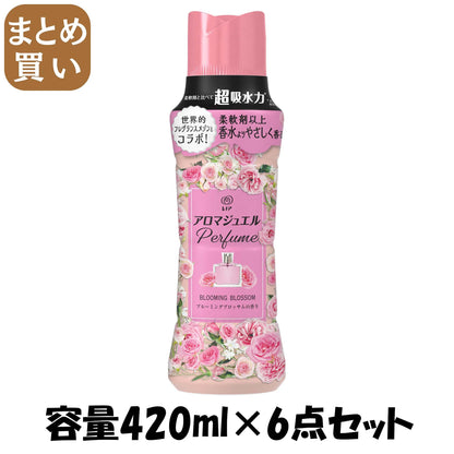 【まとめ買い】レノアアロマジュエル　ブルーミングブロッサムの香り本体 容量420ML×6点セット Ｐ＆Ｇ
