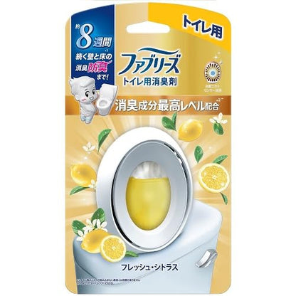 【まとめ買い】ファブリーズＷ消臭　トイレ用消臭剤　消臭成分最高レベル　フレッシュ・シトラス 容量6ML×24点セット芳香剤・トイレ用