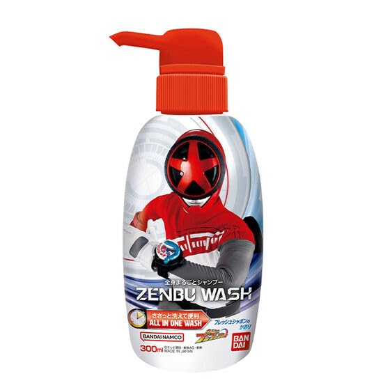 【まとめ買い】ＺＥＮＢＵＷＡＳＨ　爆上戦隊ブンブンジャー 容量300ML×24点セット バンダイ 入浴剤