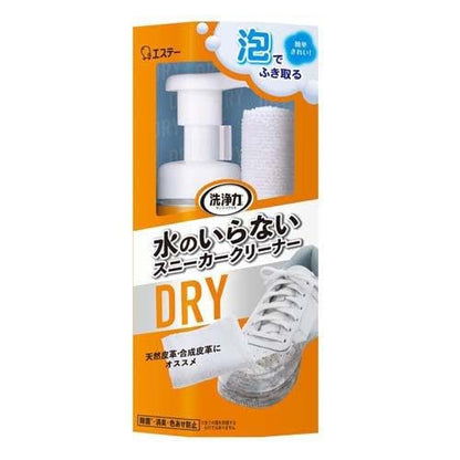 【まとめ買い】洗浄力　水のいらない　スニーカークリーナー 容量150ML×24点セット エステー 衣料用洗剤