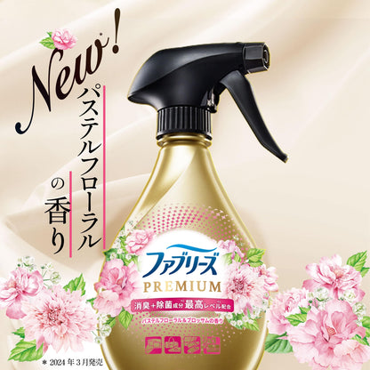 【まとめ買い】ファブリーズＷ除菌＋消臭　プレミアム　パステルフローラル＆ブロッサムの香り　つめかえ特大サイズ