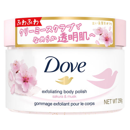 【まとめ買い】ダヴ　クリーミースクラブ　サクラ＆ムスク２９８ｇ 容量298G×24点セット ユニリーバ ボディソープ