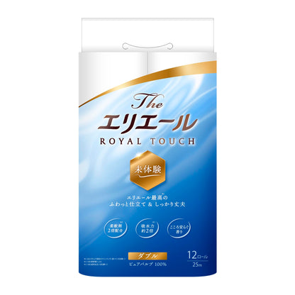 【まとめ買い】エリエールＴｈｅエリエールトイレットティシュー１２Ｒ（ダブル） 容量12ﾏｷ×6点セット大王製紙 トイレットペーパー