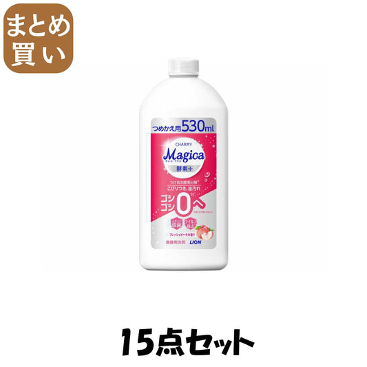 【まとめ買い】ＣＨＡＲＭＹ　Ｍａｇｉｃａ　酵素＋（プラス）フレッシュピーチの香りつめかえ用