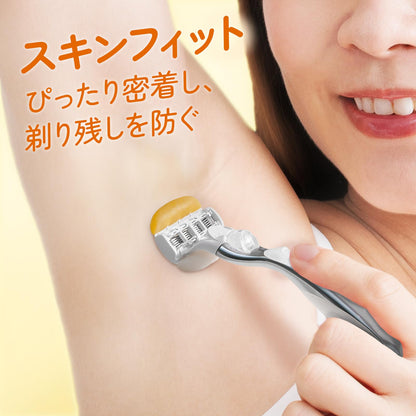 【まとめ買い】ヴィーナスうるもち肌ココナッツの香りホルダー 容量1ｺ×20点セット ジレット 女性用カミソリ