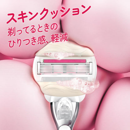 【まとめ買い】ヴィーナスうるもち肌イチゴ畑の香りホルダー 容量1ｺ×20点セット ジレット 女性用カミソリ