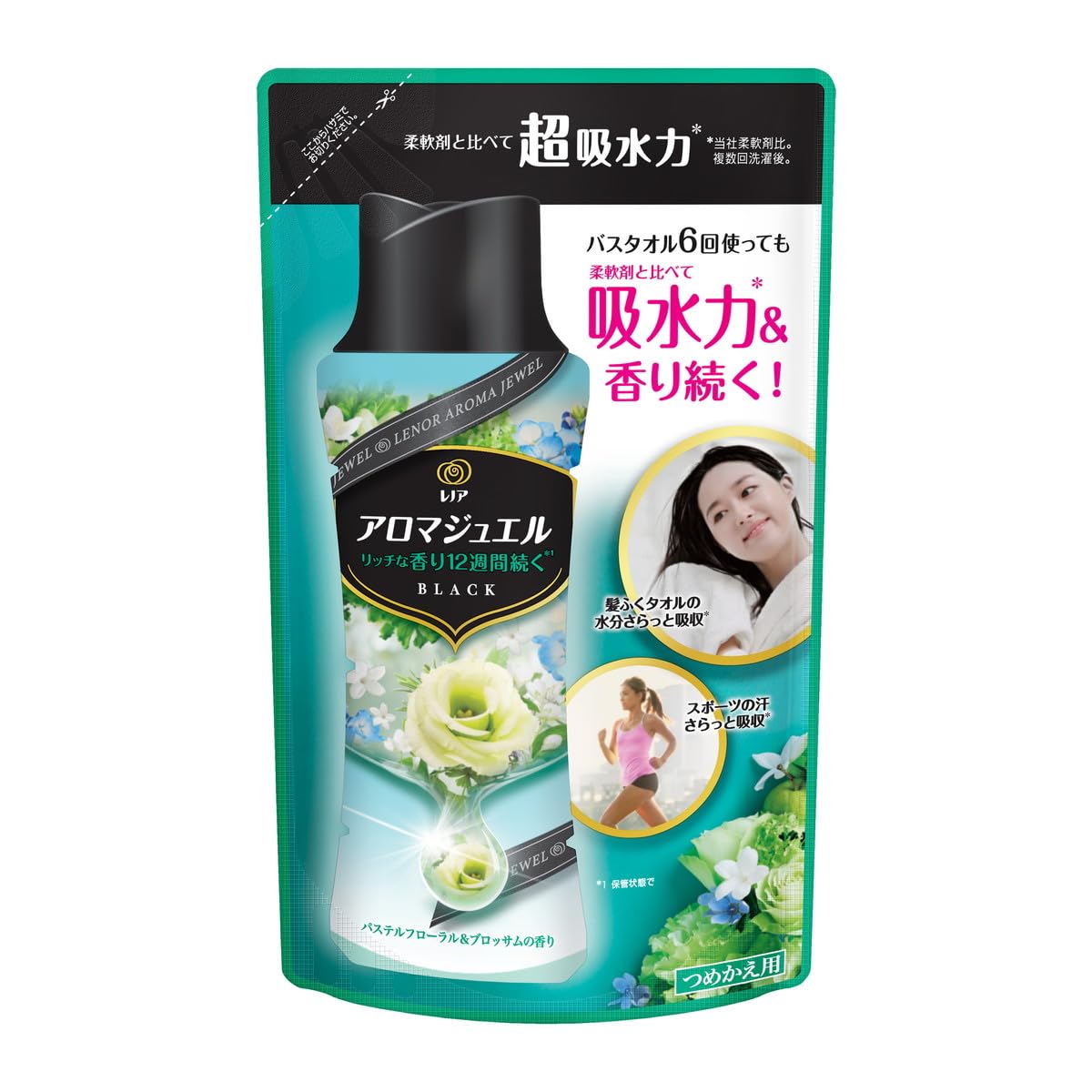 【まとめ買い】レノアアロマジュエル　パステルフローラル＆ブロッサムの香りつめかえ用 容量365ML×10点セット Ｐ＆Ｇ
