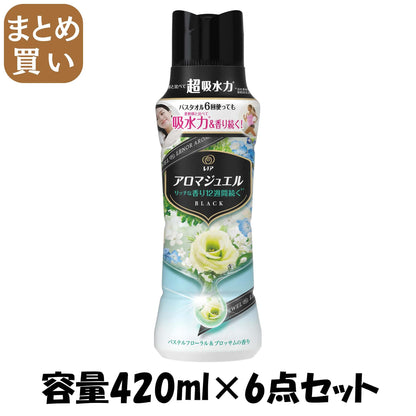 【まとめ買い】レノアアロマジュエル　パステルフローラル＆ブロッサムの香り本体 容量420ML×6点セット Ｐ＆Ｇ