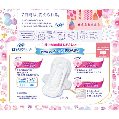 【まとめ買い】ソフィはだおもい特に多い昼用230羽つき30枚 容量30枚×12点セット ユニ・チャーム 生理用品