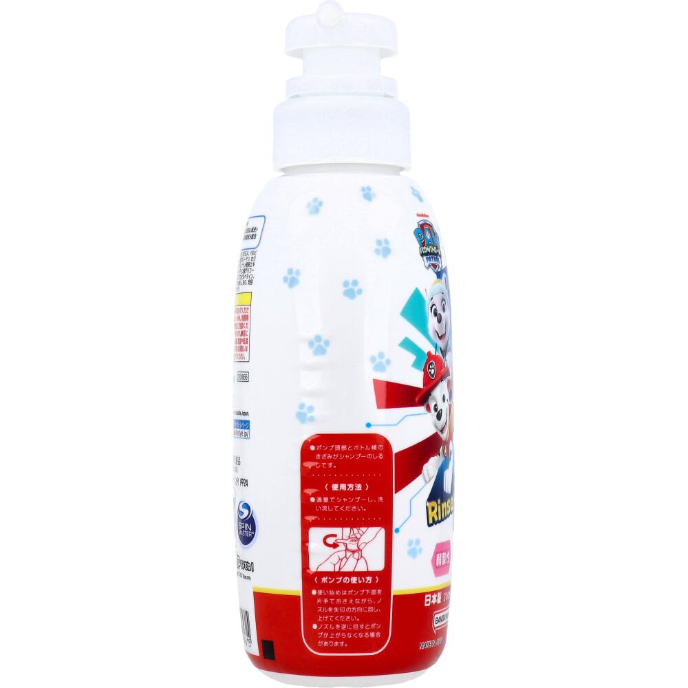 【まとめ買い】リンスインシャンプー　パウ・パトロール 容量300ML×3点セット バンダイ 入浴剤