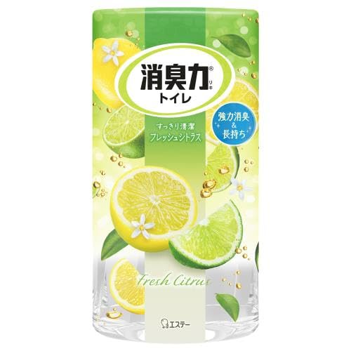 【まとめ買い】トイレの消臭力　フレッシュシトラス 容量400ML×18点セット エステー 芳香剤・トイレ用