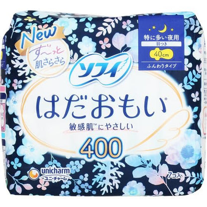【まとめ買い】ソフィはだおもい特に多い夜用４００　７枚 容量7ﾏｲ×18点セット ユニ・チャーム 生理用品
