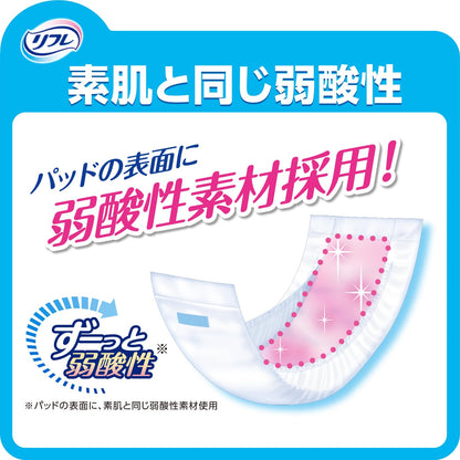 【まとめ買い】リフレ　ひとりで簡単装着紙パンツ用パッド　４回吸収　４２枚 容量42ﾏｲ×4点セットリブドゥコーポレーション