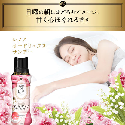 【まとめ買い】レノアオードリュクスマインドフルネスシリーズアロマジュエルサンデー本体 容量520ML×6点セット Ｐ＆Ｇ