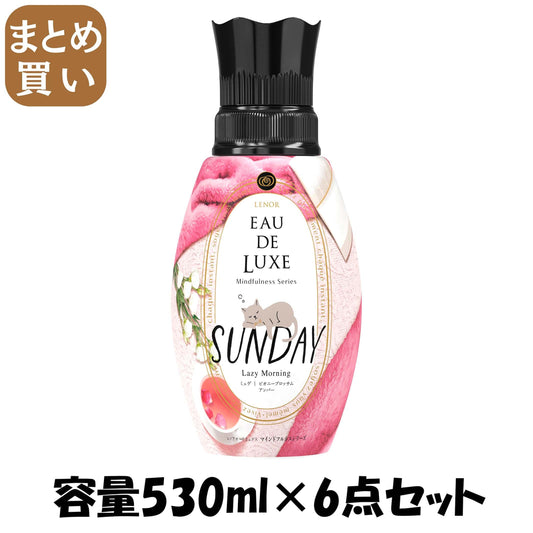 【まとめ買い】レノアオードリュクスマインドフルネスシリーズサンデー本体 容量530ML×6点セット Ｐ＆Ｇ