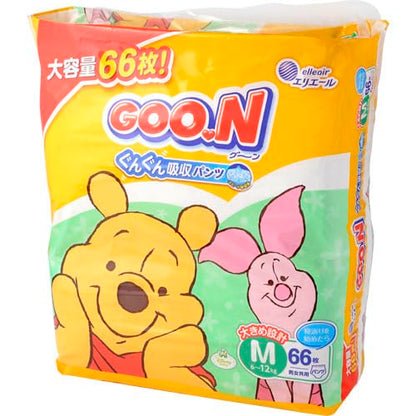 【まとめ買い】グーンぐんぐん吸収パンツＭサイズ　６６枚 容量66枚×3点セット 大王製紙 オムツ