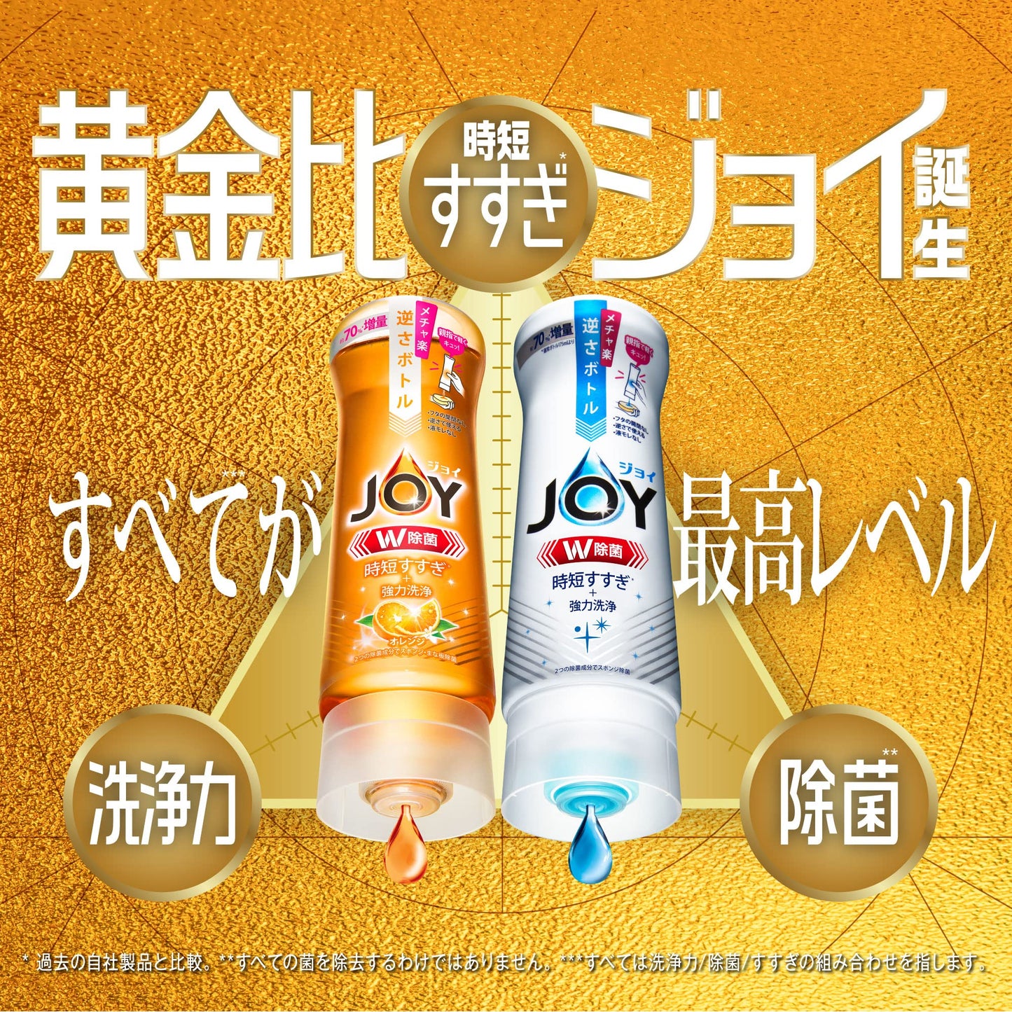 【まとめ買い】除菌ジョイコンパクト　スパークリングレモンの香り　詰替ジャンボサイズ 容量1425ML×6点セットＰ＆Ｇ 食器用洗剤
